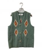 TRUJILLO'Sトルフィリオス）の古着「Chimayo Vest」｜グリーン