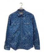 DIESELディーゼル）の古着「D-LEO CAMICIA DENIM SHIRT」｜インディゴ