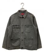 SUPREMEシュプリーム）の古着「22SS Denim Chore Coat」｜ブラック