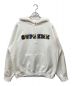 SUPREME（シュプリーム）の古着「23AW  Collegiate Patchwork Leather Hooded Sweatshirt」｜ホワイト