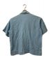 Porter Classic (ポータークラシック) GAUZE SHORT SLEEVE SHIRT ガーゼショートスリーブシャツ ブルー サイズ:2：10000円