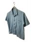 中古・古着 Porter Classic (ポータークラシック) GAUZE SHORT SLEEVE SHIRT ガーゼショートスリーブシャツ ブルー サイズ:2：10000円