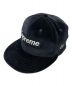 SUPREME（シュプリーム）の古着「Velour Box Logo Cap」｜ブラック