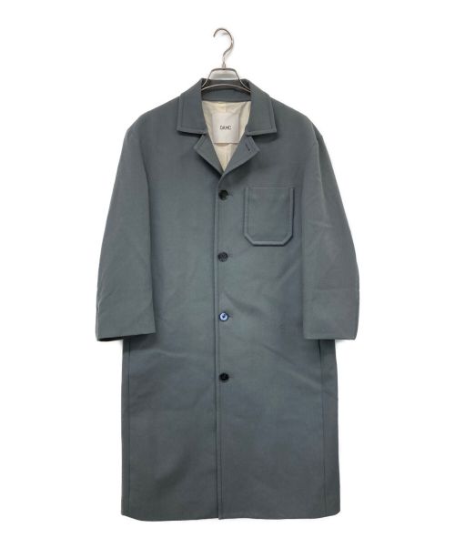 OAMC（オーエーエムシー）OAMC (オーエーエムシー)  21AW CLAES COAT チェスターコート グレー サイズ:Sの古着・服飾アイテム