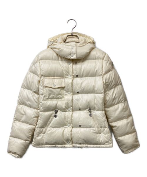 MONCLER（モンクレール）MONCLER (モンクレール) ダウンジャケット BERENGERE アイボリーの古着・服飾アイテム