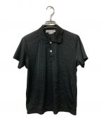 COMME des GARCONSコムデギャルソン）の古着「デザインポロシャツ」｜ブラック