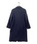 JIL SANDER (ジルサンダー) アンゴラ混メルトンコート ウールトレンチコート ネイビー サイズ:34：34800円