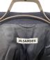 中古・古着 JIL SANDER (ジルサンダー) アンゴラ混メルトンコート ウールトレンチコート ネイビー サイズ:34：34800円