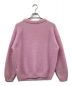 ACNE STUDIOS (アクネストゥディオス) Dramatic Mohair Knit モヘアブレンドセーター ピンク サイズ:XS：14800円