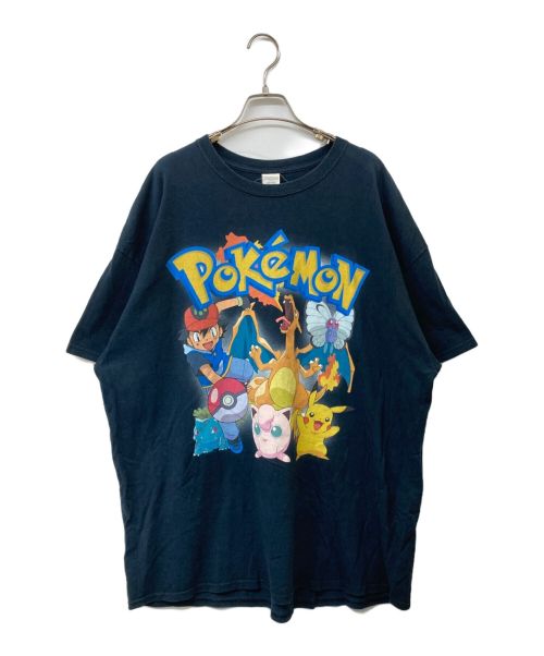 USED（ユーズド）USED (ユーズド) 00s ポケットモンスター オールドプリントTシャツ ブラック サイズ:2XLの古着・服飾アイテム