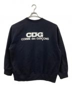 CDGシーディージー）の古着「OVERSIZED SWEATSHIRT クルーネックスウェット」｜ネイビー