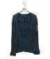 PERVERZE (パーバーズ) Wmns Plating Rib Knit Top ブルー サイズ:F：9000円