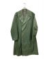 US ARMY（ユーエス アーミー）の古着「RAINCOAT MAN'S NYLON GREEN RUBBER COATED 80's コーティングナイロンミリタリーコート」｜オリーブ