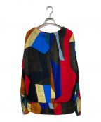 MARNIマルニ）の古着「Viscose Cannette Crew Neck Blouse in Multi」｜マルチカラー