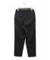 THE RERACS (ザ リラクス) THE EASY SLACKS TAPERED ブラック サイズ:44：14800円