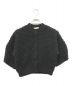 CLANE（クラネ）の古着「 3D DOT HALF SLEEVE KNIT CARDIGAN ハーフスリーブニットカーディガン」｜ブラック