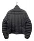 MONCLER (モンクレール) レザー切替ダウンジャケット ブラック サイズ:2：59800円