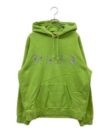 SUPREME（シュプリーム）の古着「20SS Reflective Cutout Hooded Sweatshirt リフレクティブカットアウトフーディー」｜グリーン