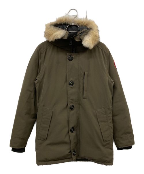 CANADA GOOSE（カナダグース）CANADA GOOSE (カナダグース) JASPER PARKA カーキ サイズ:Sの古着・服飾アイテム