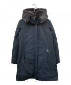 WOOLRICHウールリッチ）の古着「W's BOW BRIDGE COAT」｜ネイビー