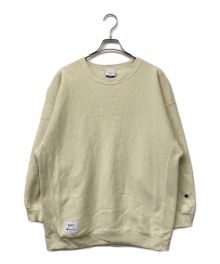 Champion×WTAPS（チャンピオン×ダブルタップス）の古着「コラボリバースウィーブスウェット」｜ベージュ