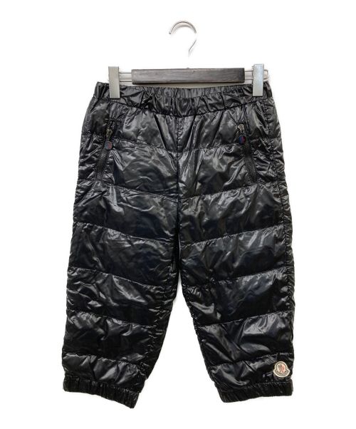 MONCLER（モンクレール）MONCLER (モンクレール) ダウンクロップドパンツ ブラック サイズ:38の古着・服飾アイテム