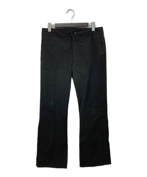 Acne studios（アクネ ストゥディオス）ACNE STUDIOS (アクネストゥディオス) Ski-inspired trousers ブーツカットパンツ ブラック サイズ:46の古着・服飾アイテム