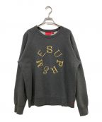 SUPREMEシュプリーム）の古着「13AW Heather Crewneck」｜グレー