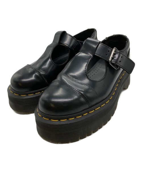 Dr.Martens（ドクターマーチン）Dr.Martens (ドクターマーチン) ストラップシューズ ブラック サイズ:UK4の古着・服飾アイテム