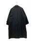 MAISON SPECIAL (メゾンスペシャル) Super140 Melton Over Coat ブラック サイズ:38：14800円