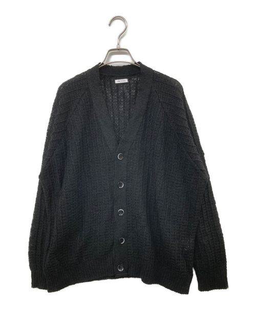 AROUSAL（アローサル）AROUSAL (アローサル)  23FW NEP CARDIGAN ブラック サイズ:Lの古着・服飾アイテム