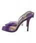 JIMMY CHOO (ジミーチュウ) SAEDA SANDAL 100 パープル サイズ:39：28000円