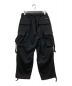 Name. (ネーム) COOTIE PRODUCTIONS (クーティープロダクツ) 21AW POLYESTER KERSEY ERROR FIT CARGO EASY PANTS イージーワイドカーゴパンツ ブラック サイズ:S：19800円