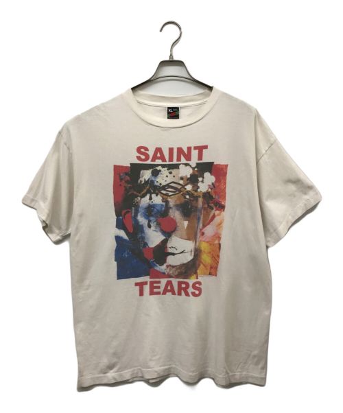 SAINT MICHAEL（セントマイケル）SAINT MICHAEL (セントマイケル) Denim Tears (デニムティアーズ) 23SS DENIMTEARS CLOWN SS TEE アイボリー サイズ:XLの古着・服飾アイテム