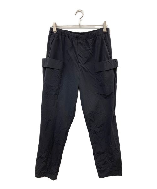 H.I.P. by SOLIDO（エイチアイピーバイソリード）H.I.P. by SOLIDO (エイチアイピーバイソリード) HIGH DENSITY NYLON WASHER WIDE PANTS ブラック サイズ:04の古着・服飾アイテム