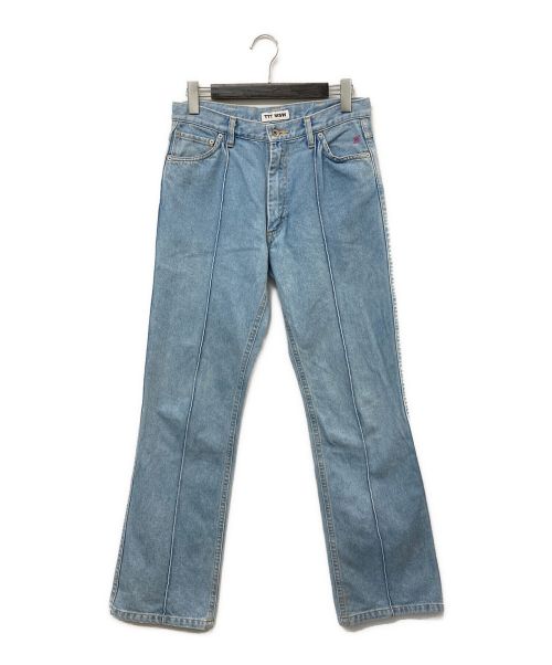 TTT MSW（ティー）TTT MSW (ティーモダンストリートウェア) 21SS ICE WASH DENIM PANTS ブルー サイズ:mの古着・服飾アイテム