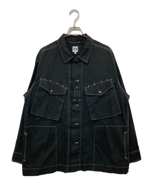 AiE（エーアイイー）AiE (エーアイイー) PRS Shirt Cotton Ripstop ブラック サイズ:Ｍの古着・服飾アイテム