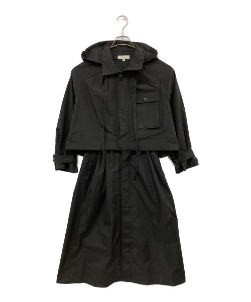 M  MOUSSY（エム マウジー）M  moussy (エム マウジー) REMOVABLE DRESS COAT ブラック サイズ:FREEの古着・服飾アイテム