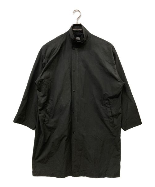 Porter Classic（ポータークラシック）Porter Classic (ポータークラシック) WEATHER STAND COLLAR COAT ブラック サイズ:3の古着・服飾アイテム