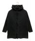 REGULATION Yohji Yamamoto（レギュレーションヨウジヤマモト）の古着「Dense Plain Stitch Re Food Coat」｜ブラック