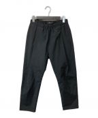 Name.×COOTIE PRODUCTIONSネーム×クーティープロダクツ）の古着「Polyester Taffeta 1 Tuck Easy Ankle Pants」｜ブラック