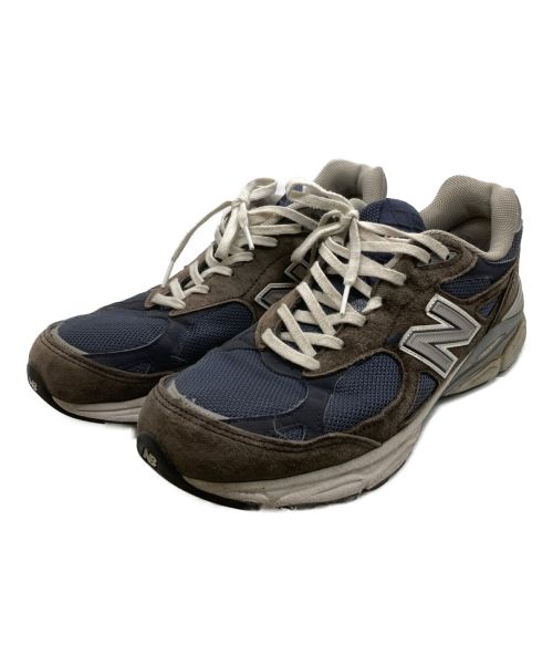 NEW BALANCE（ニューバランス）NEW BALANCE (ニューバランス) 990v3 MiUSA Version ローカットスニーカー ブラウン サイズ:27cmの古着・服飾アイテム