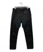 THE NORTHFACE PURPLELABELザ・ノースフェイス パープルレーベル）の古着「Stretch Twill Tapered Pants」｜ブラック