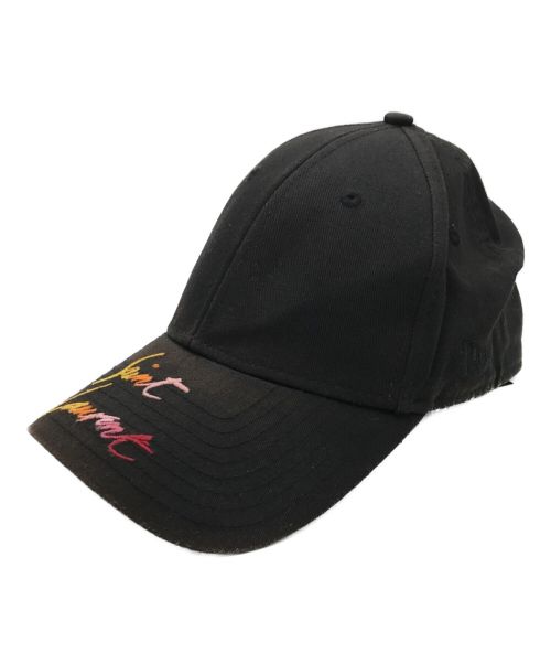 New Era（ニューエラ）New Era (ニューエラ) Saint Laurent Paris (サンローランパリ) コラボロゴキャップ ブラックの古着・服飾アイテム