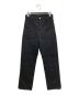 Name.（ネーム）の古着「DENIM STRAGHT PANTS」｜ブラック