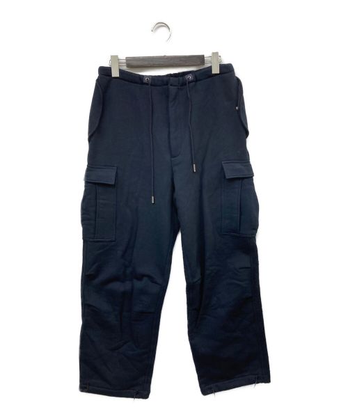 Name.（ネーム）Name. (ネーム) ASYMMETRIC SWEAT CARGO PANTS ネイビー サイズ:1の古着・服飾アイテム