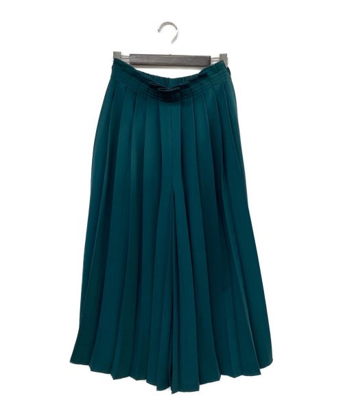 MM6 Maison Margiela（エムエムシックス メゾンマルジェラ）MM6 Maison Margiela (エムエムシックス メゾンマルジェラ) Pleated Pants グリーン サイズ:40の古着・服飾アイテム