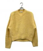 MAISON SPECIALメゾンスペシャル）の古着「Many Color Shaggy Knit Pullover」｜イエロー