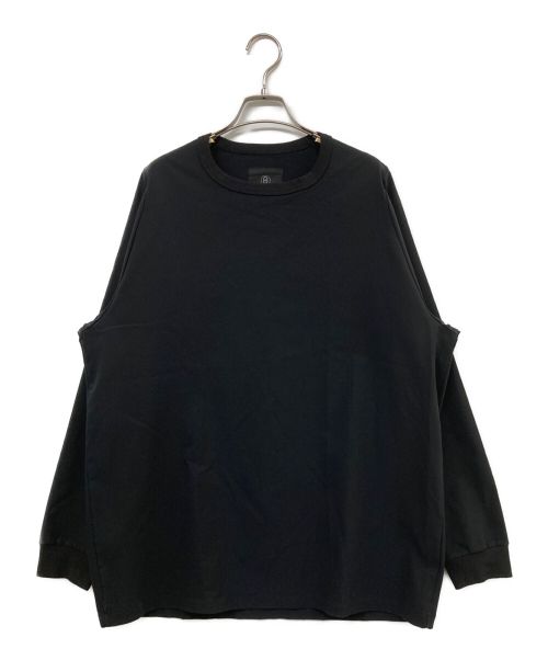 teatora（テアトラ）teatora (テアトラ) CARTRIDGE TEE L/S SM ブラック サイズ:5の古着・服飾アイテム