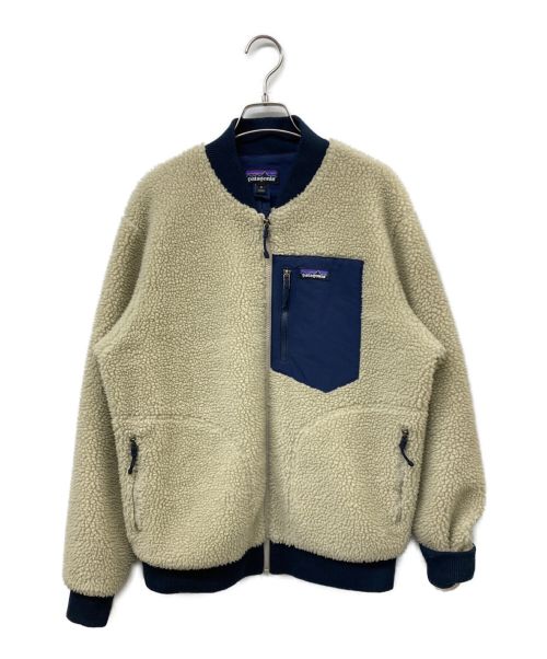 Patagonia（パタゴニア）Patagonia (パタゴニア) レトロXボマージャケット アイボリー サイズ:Mの古着・服飾アイテム